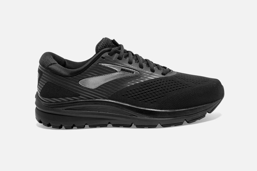 Brooks Addiction 14 Road Running Shoes Mens Black/Grey 765398-AJO